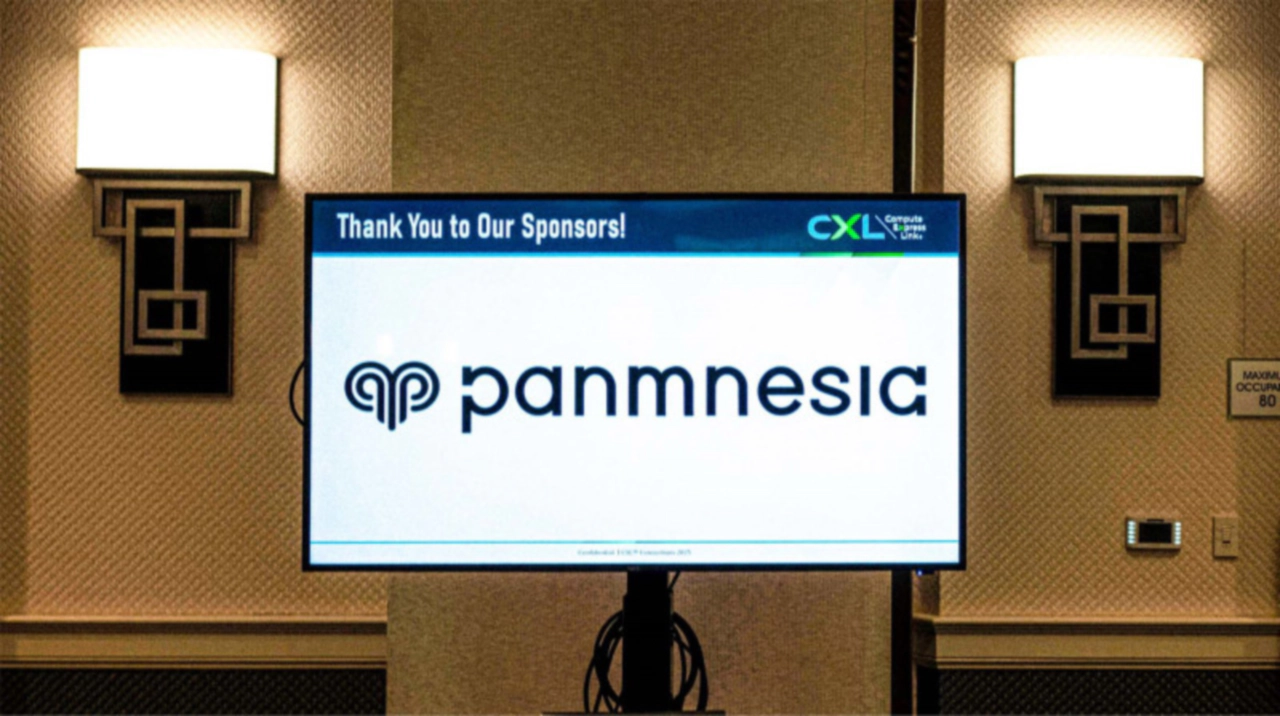 Panmnesia’s Logo Displayed During CXL DevCon 2025