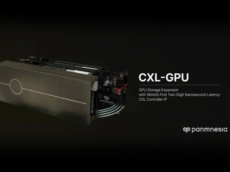 CXL-GPU: GPU Storage Expansion with World's First Two-Digit Nanosecond Latency CXL Controller IP