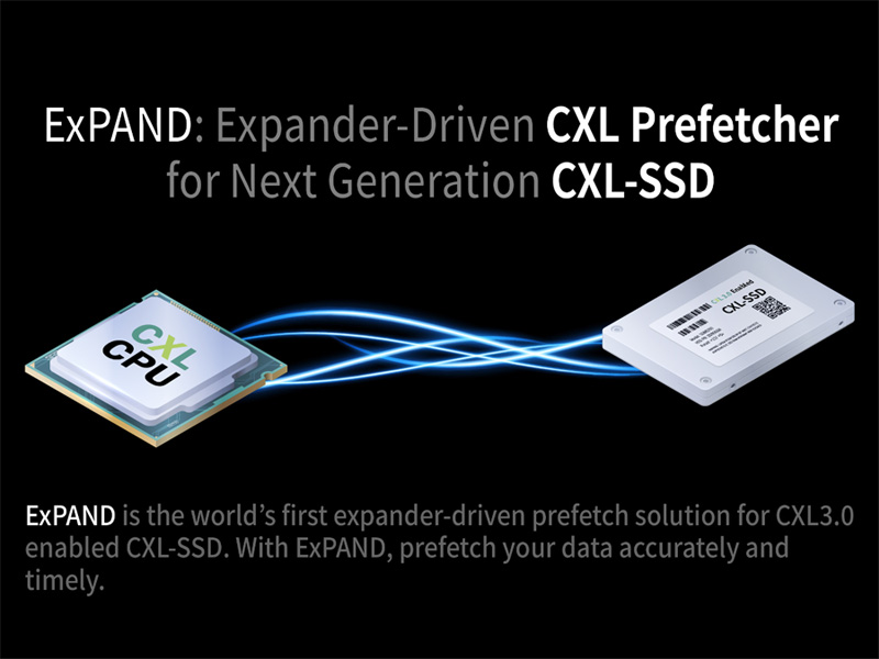 Panmnesia's ML-driven Prefetching Technology for CXL-SSD Has Been Selected as KAIST Breakthroughs