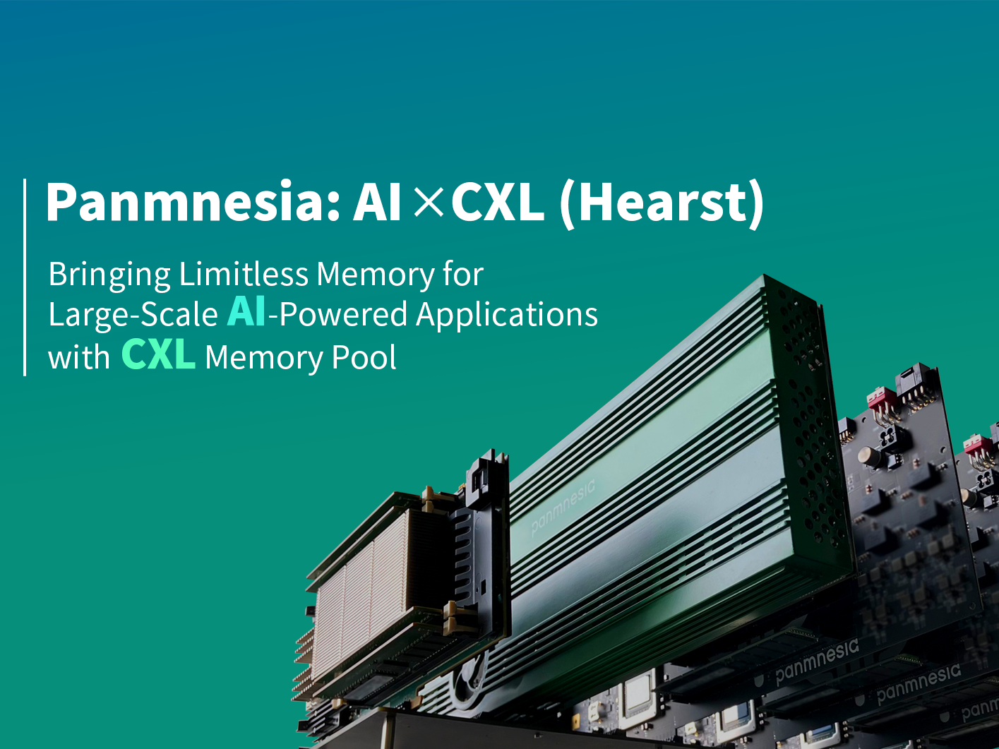 Hearst - Panmnesia's CXL Solution for AI Acceleration