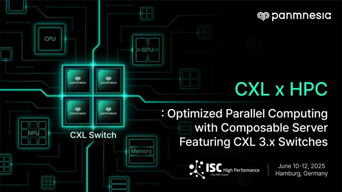 Panmnesia’s poster for ISC High Performance 2025.
